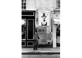 Paris street photography : advertising
